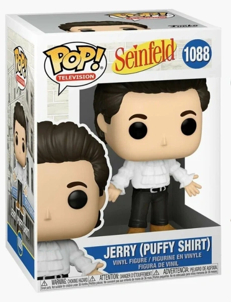 Фигурка Funko POP! TV: Seinfeld - Jerry w/Puffy Shirt 1088 (54682)